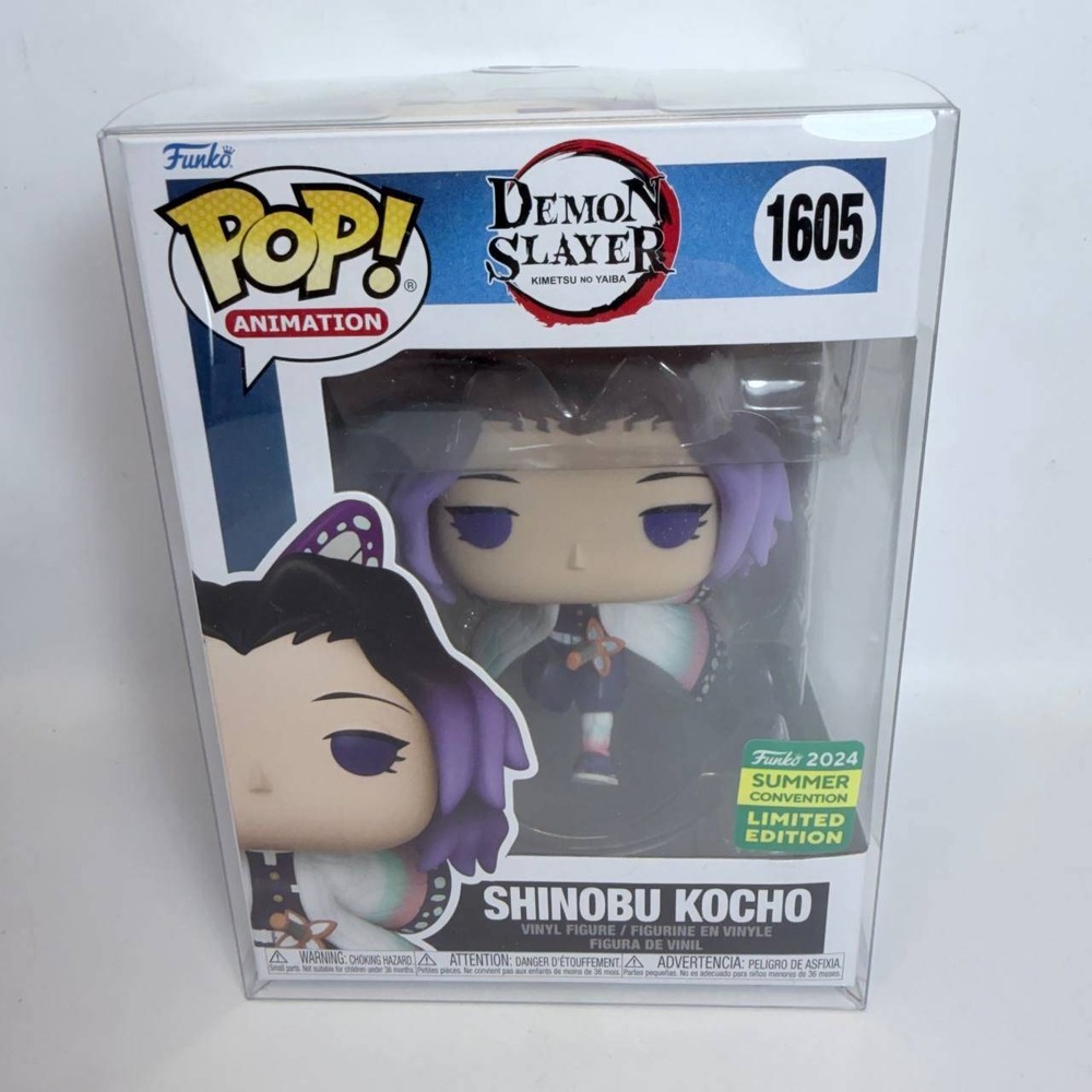 Funko Pop Demon Slayer Shinobu Kocho 1605 2024 Summer Convention Limited Edition